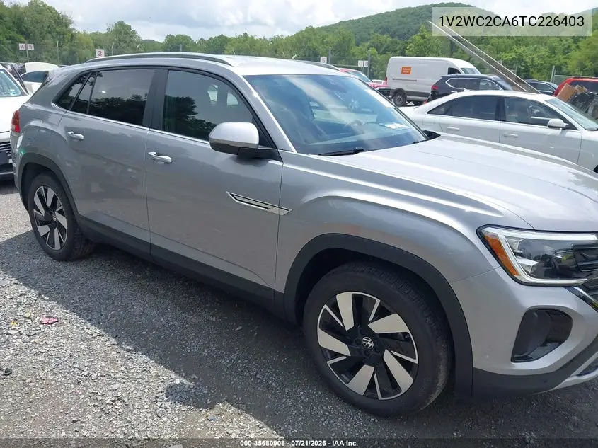 2026 Volkswagen Atlas Cross Sport Se With Technology VIN: 1V2WC2CA6TC226403 Lot: 45680908