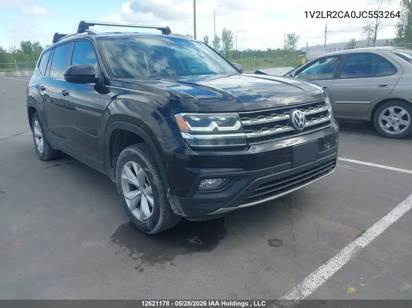 2018 Volkswagen Atlas 3.6 Fsi Comfortline VIN: 1V2LR2CA0JC553264 Lot: 12621178