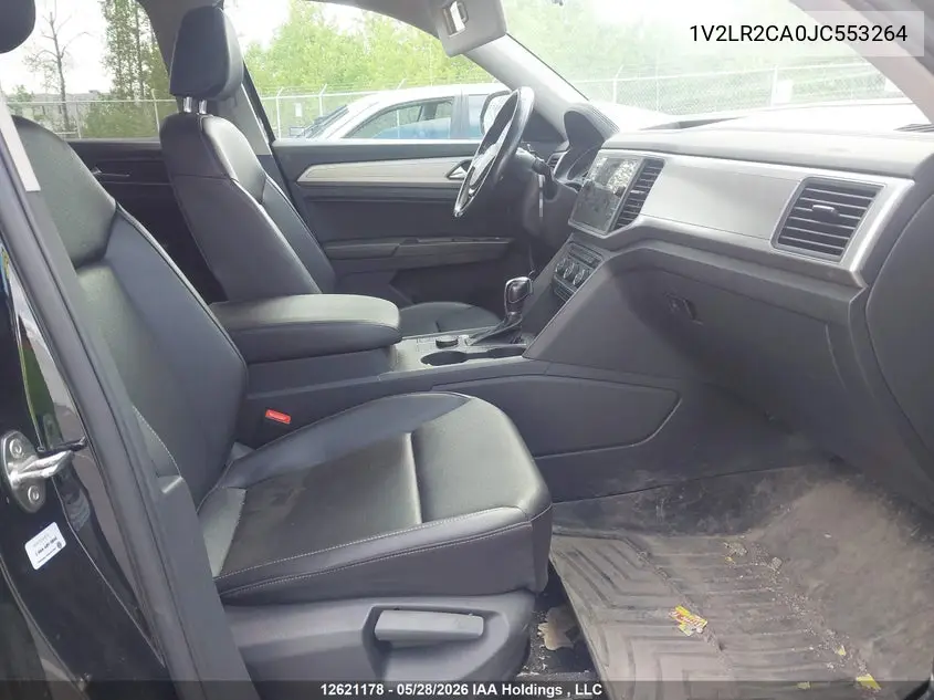 2018 Volkswagen Atlas 3.6 Fsi Comfortline VIN: 1V2LR2CA0JC553264 Lot: 12621178