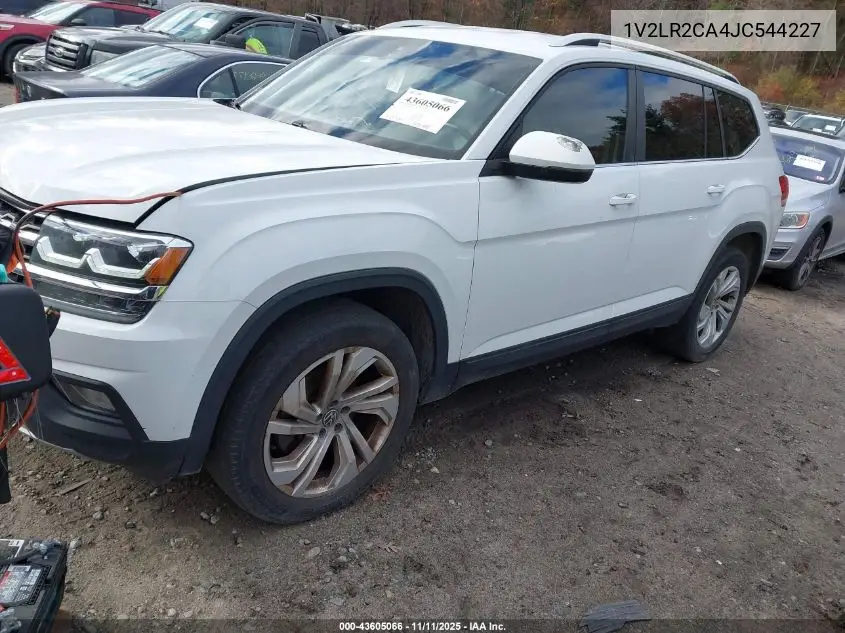 1V2LR2CA4JC544227 2018 Volkswagen Atlas 3.6L V6 Se/3.6L V6 Se W/Technology