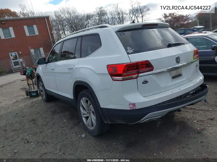 1V2LR2CA4JC544227 2018 Volkswagen Atlas 3.6L V6 Se/3.6L V6 Se W/Technology