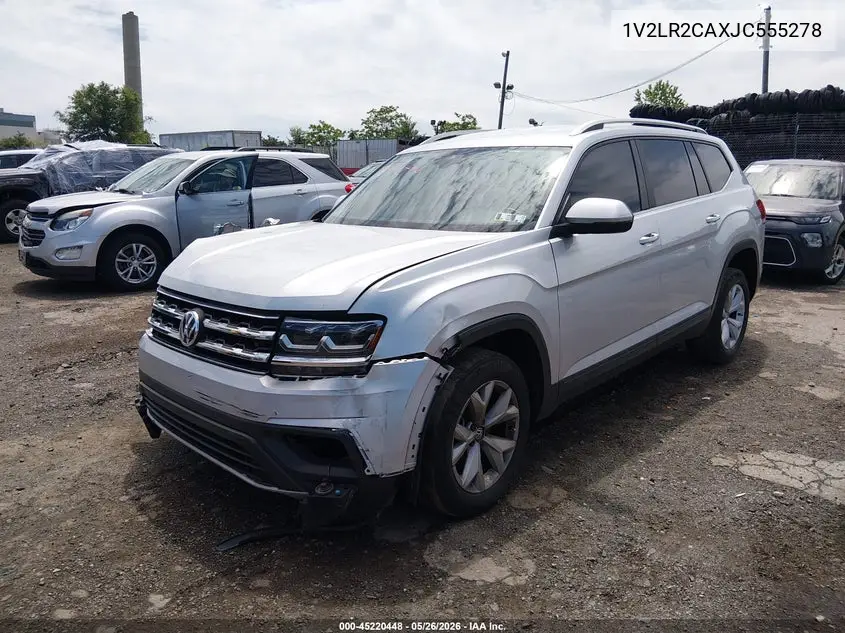 1V2LR2CAXJC555278 2018 Volkswagen Atlas 3.6L V6 Se/3.6L V6 Se W/Technology