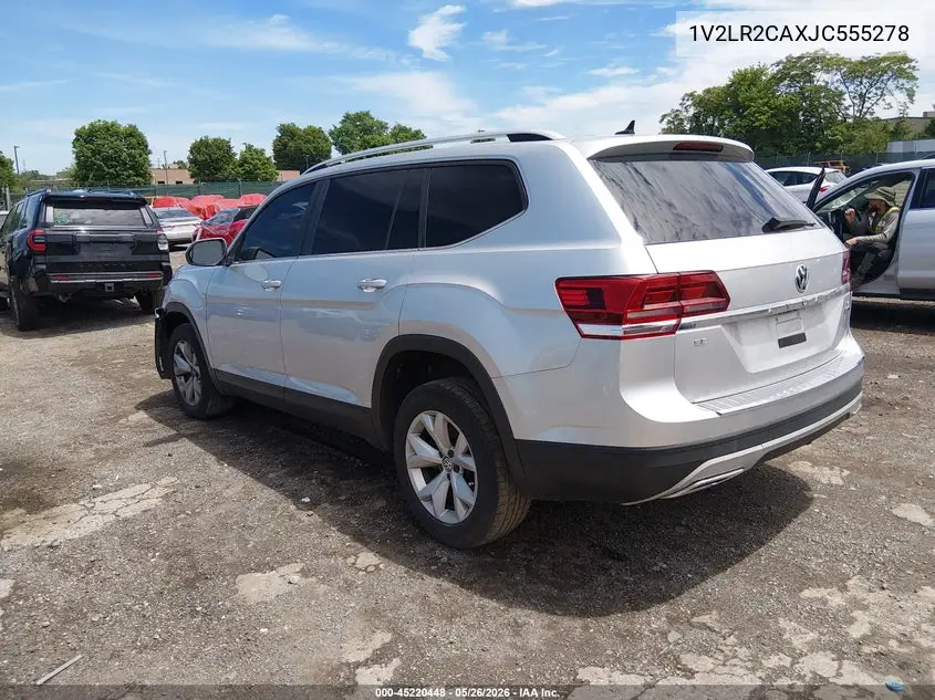 1V2LR2CAXJC555278 2018 Volkswagen Atlas 3.6L V6 Se/3.6L V6 Se W/Technology