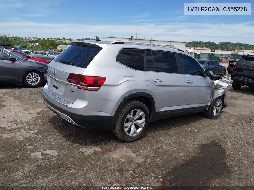1V2LR2CAXJC555278 2018 Volkswagen Atlas 3.6L V6 Se/3.6L V6 Se W/Technology
