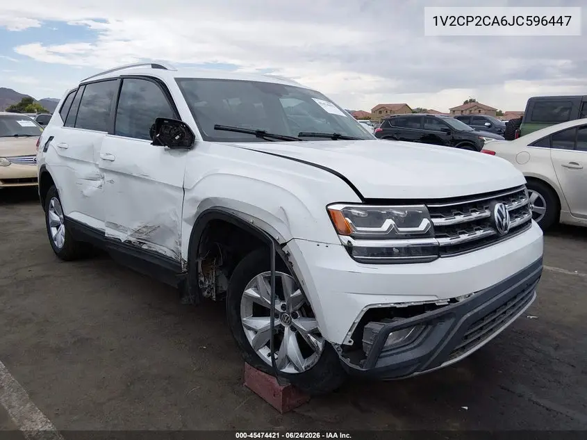 2018 Volkswagen Atlas 2.0T Se VIN: 1V2CP2CA6JC596447 Lot: 45474421