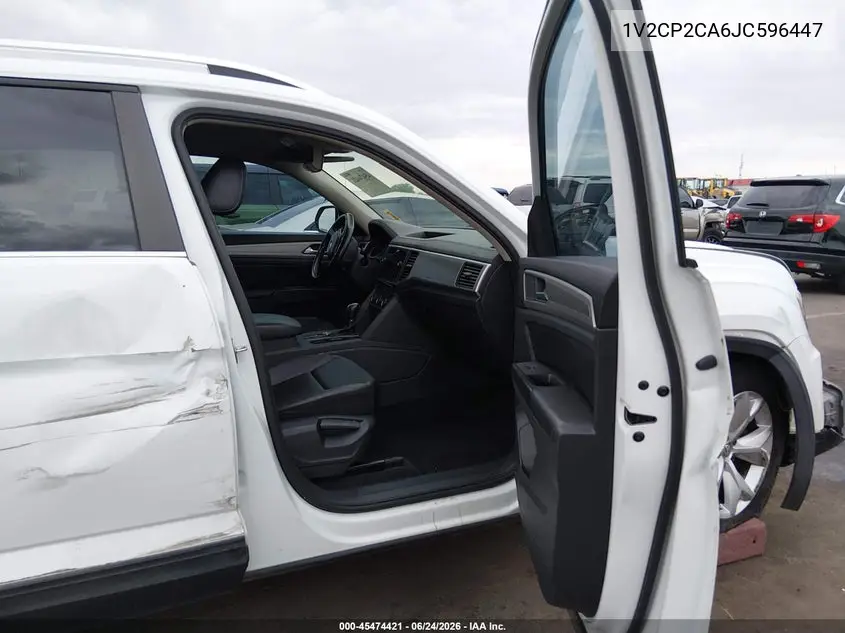 2018 Volkswagen Atlas 2.0T Se VIN: 1V2CP2CA6JC596447 Lot: 45474421