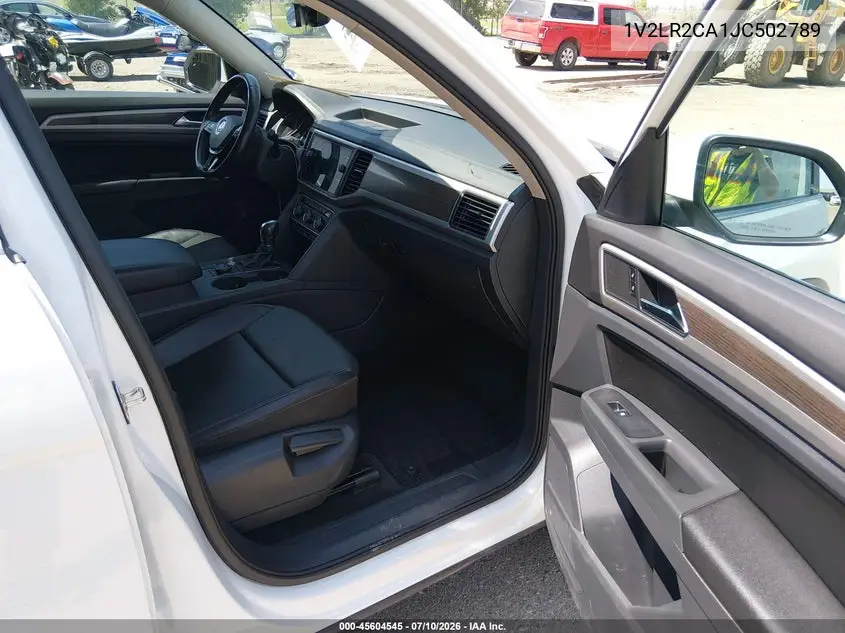 2018 Volkswagen Atlas 3.6L V6 Se/3.6L V6 Se W/Technology VIN: 1V2LR2CA1JC502789 Lot: 45604545