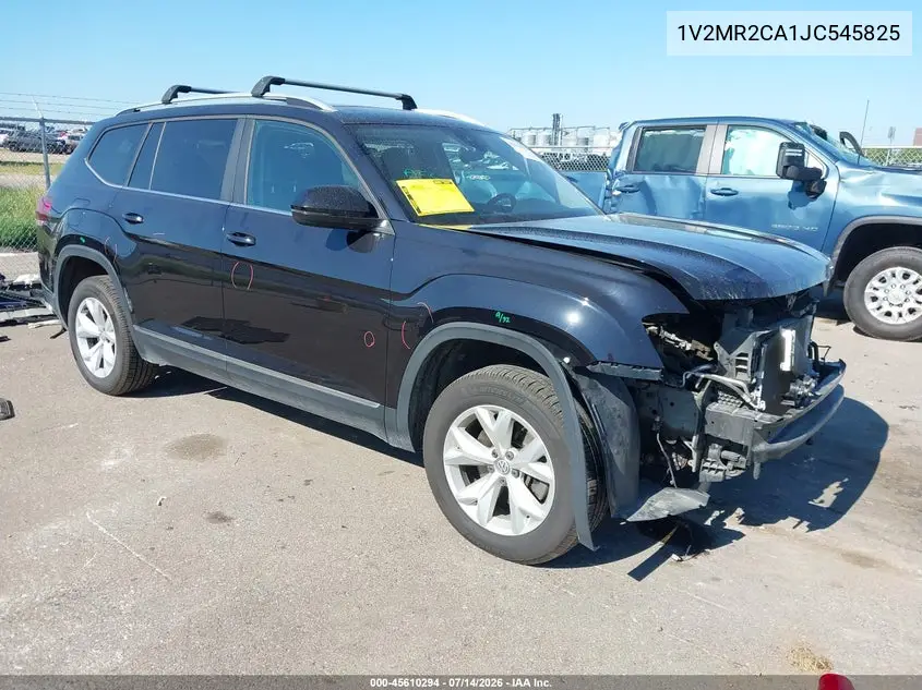 2018 Volkswagen Atlas 3.6L V6 Sel VIN: 1V2MR2CA1JC545825 Lot: 45610294