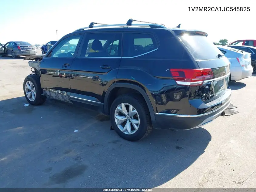 2018 Volkswagen Atlas 3.6L V6 Sel VIN: 1V2MR2CA1JC545825 Lot: 45610294