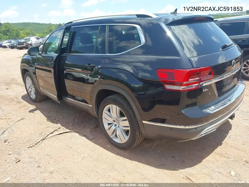 2018 Volkswagen Atlas 3.6L V6 Sel Premium VIN: 1V2NR2CAXJC591853 Lot: 45611025