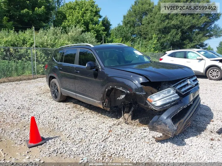 2018 Volkswagen Atlas 2.0T Sel VIN: 1V2EP2CA5JC599462 Lot: 45668972