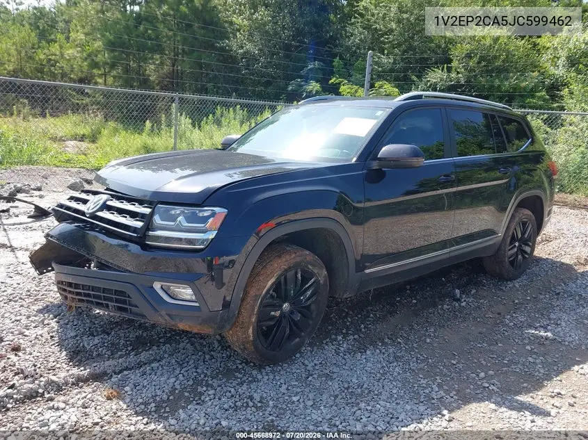 2018 Volkswagen Atlas 2.0T Sel VIN: 1V2EP2CA5JC599462 Lot: 45668972