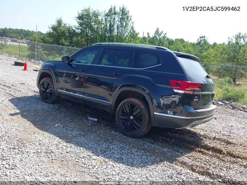 2018 Volkswagen Atlas 2.0T Sel VIN: 1V2EP2CA5JC599462 Lot: 45668972