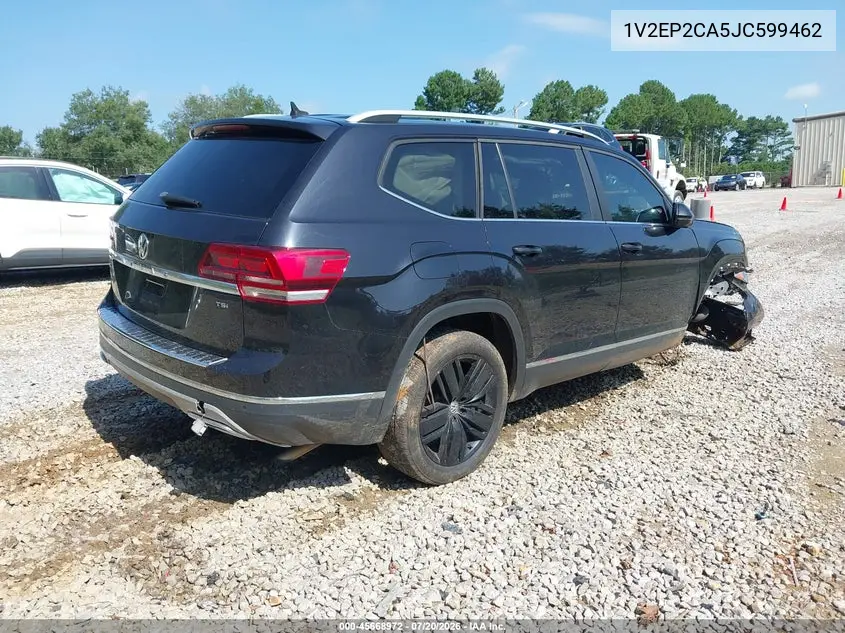 2018 Volkswagen Atlas 2.0T Sel VIN: 1V2EP2CA5JC599462 Lot: 45668972