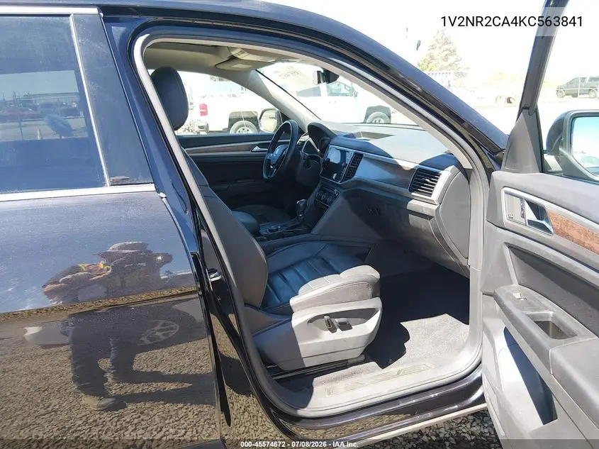 2019 Volkswagen Atlas 3.6L V6 Sel Premium VIN: 1V2NR2CA4KC563841 Lot: 45574672
