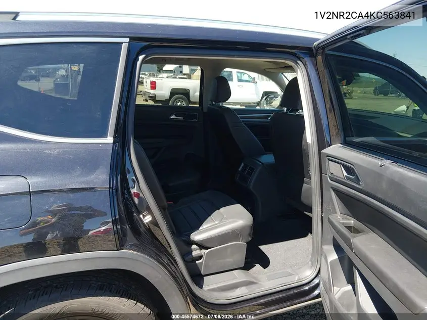 2019 Volkswagen Atlas 3.6L V6 Sel Premium VIN: 1V2NR2CA4KC563841 Lot: 45574672