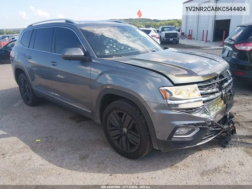 2019 Volkswagen Atlas 3.6L V6 Sel Premium VIN: 1V2NR2CA8KC544404 Lot: 45597560