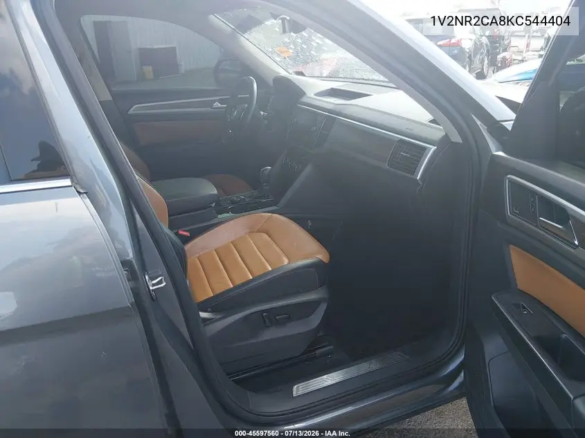 2019 Volkswagen Atlas 3.6L V6 Sel Premium VIN: 1V2NR2CA8KC544404 Lot: 45597560