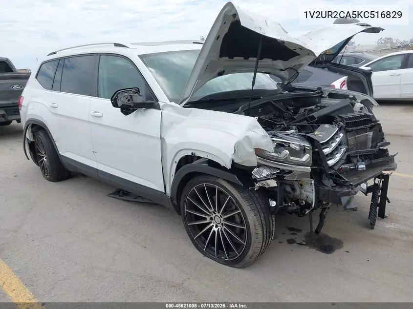 2019 Volkswagen Atlas 3.6L V6 Se W/Technology VIN: 1V2UR2CA5KC516829 Lot: 45621008