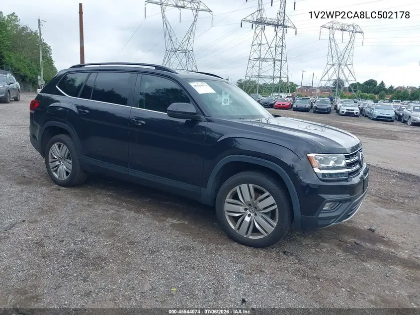 2020 Volkswagen Atlas 2.0T Se W/Technology VIN: 1V2WP2CA8LC502178 Lot: 45544074