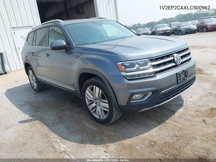 2020 Volkswagen Atlas 2.0T Sel VIN: 1V2EP2CAXLC500962 Lot: 45664856