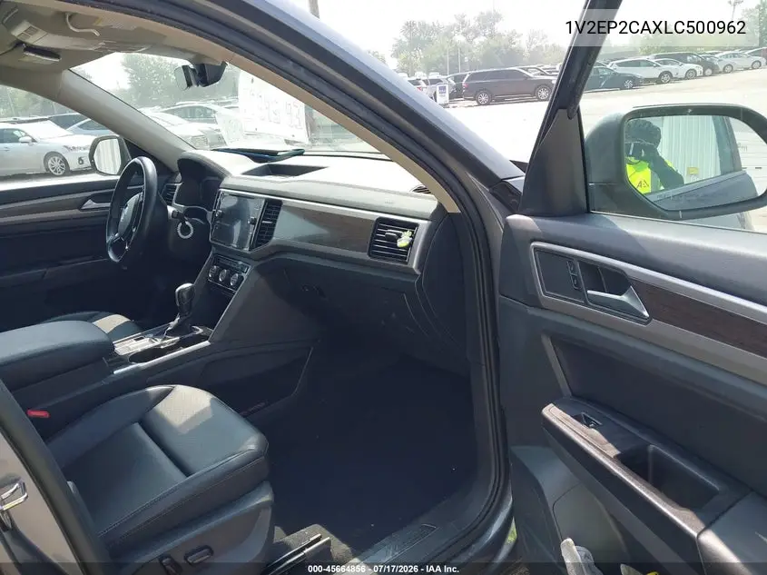 2020 Volkswagen Atlas 2.0T Sel VIN: 1V2EP2CAXLC500962 Lot: 45664856