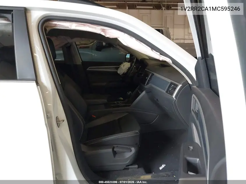 2021 Volkswagen Atlas 3.6L V6 Se W/Technology R-Line VIN: 1V2RR2CA1MC595246 Lot: 45523396