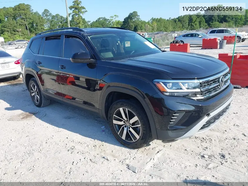 2022 Volkswagen Atlas 2.0T Se VIN: 1V2DP2CA6NC559134 Lot: 45347269