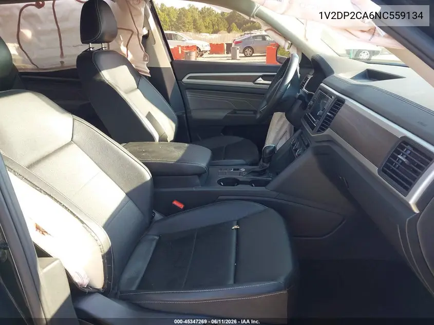 2022 Volkswagen Atlas 2.0T Se VIN: 1V2DP2CA6NC559134 Lot: 45347269