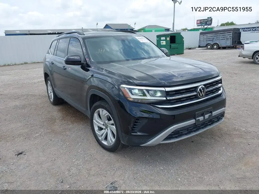 2023 Volkswagen Atlas 2.0T Se W/Technology VIN: 1V2JP2CA9PC551955 Lot: 45406672