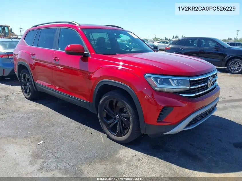 2023 Volkswagen Atlas 3.6L V6 Se W/Technology VIN: 1V2KR2CA0PC526229 Lot: 45558215