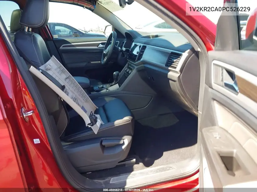 2023 Volkswagen Atlas 3.6L V6 Se W/Technology VIN: 1V2KR2CA0PC526229 Lot: 45558215