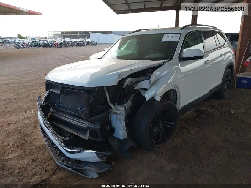 2023 Volkswagen Atlas 3.6L V6 Se W/Technology VIN: 1V2JR2CA3PC556630 Lot: 45608399