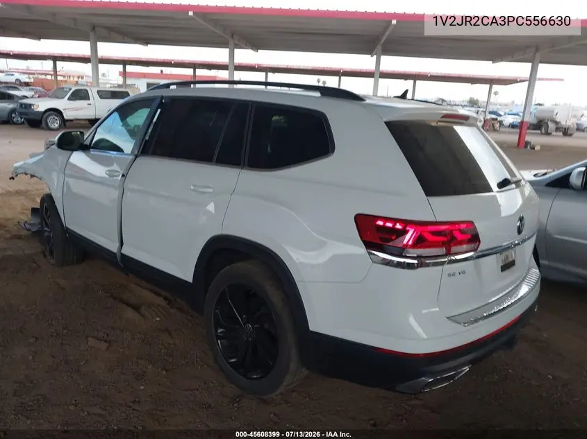 2023 Volkswagen Atlas 3.6L V6 Se W/Technology VIN: 1V2JR2CA3PC556630 Lot: 45608399