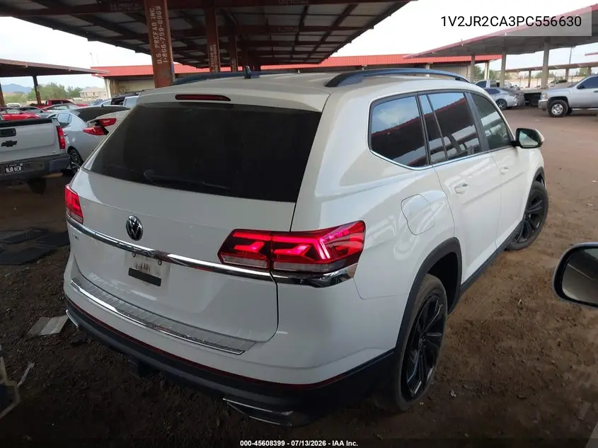 2023 Volkswagen Atlas 3.6L V6 Se W/Technology VIN: 1V2JR2CA3PC556630 Lot: 45608399