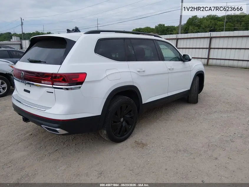 2024 Volkswagen Atlas 2.0T Se W/Technology VIN: 1V2HR2CA7RC623666 Lot: 45071664