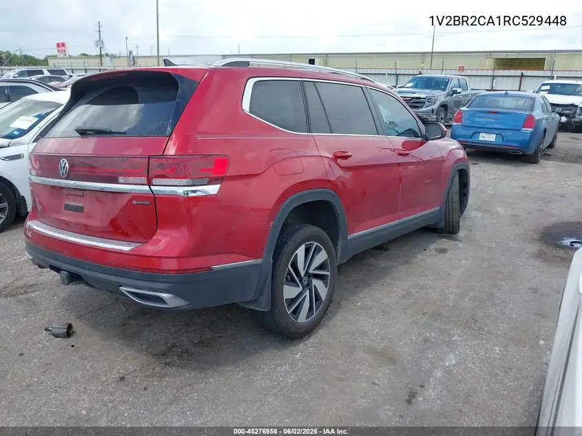 2024 Volkswagen Atlas 2.0T Sel VIN: 1V2BR2CA1RC529448 Lot: 45276956