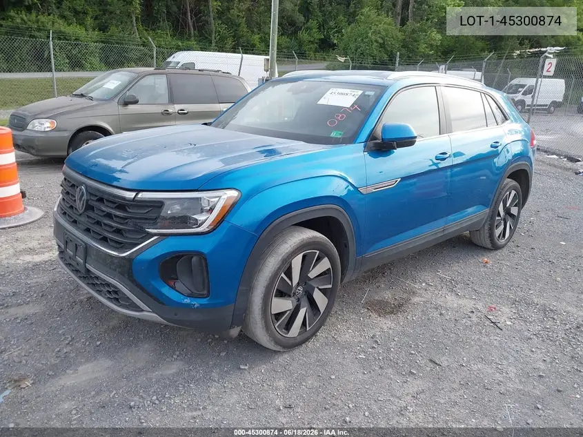 2024 Volkswagen Atlas Cross Sport 2.0T Se W/Technology VIN: 1V2HE2CA0RC212797 Lot: 45300874