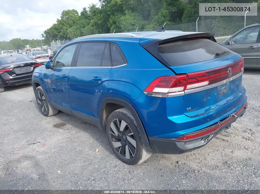2024 Volkswagen Atlas Cross Sport 2.0T Se W/Technology VIN: 1V2HE2CA0RC212797 Lot: 45300874