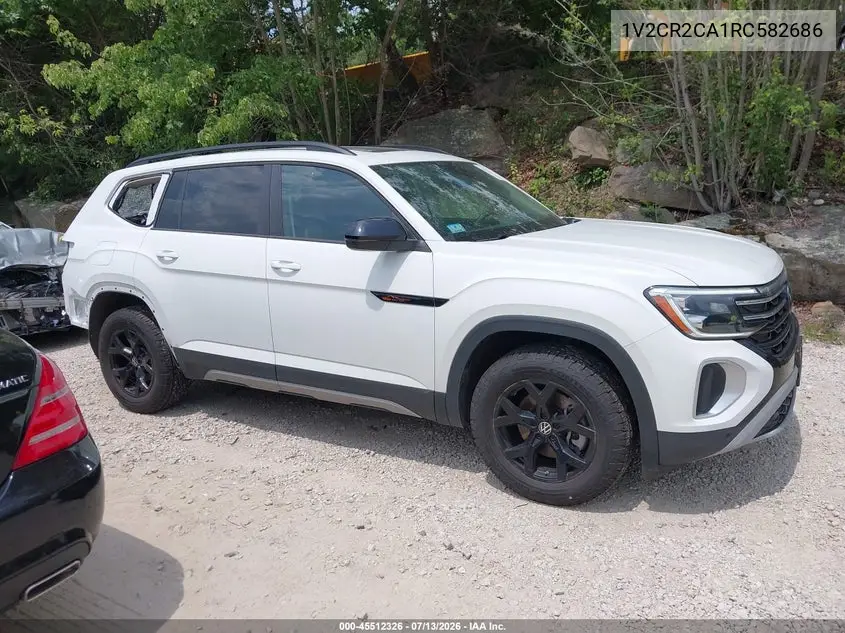 2024 Volkswagen Atlas 2.0T Peak Edition Se W/Technology VIN: 1V2CR2CA1RC582686 Lot: 45512326