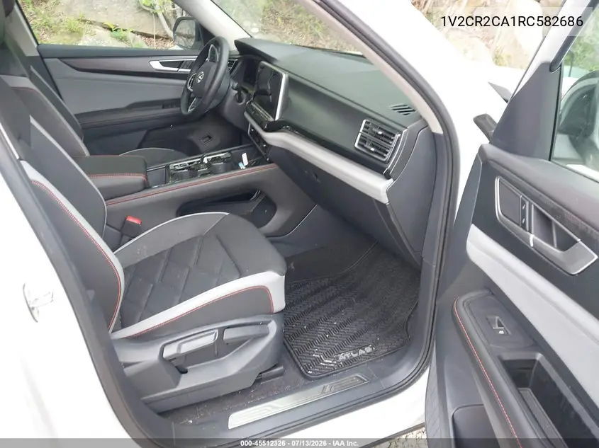 2024 Volkswagen Atlas 2.0T Peak Edition Se W/Technology VIN: 1V2CR2CA1RC582686 Lot: 45512326