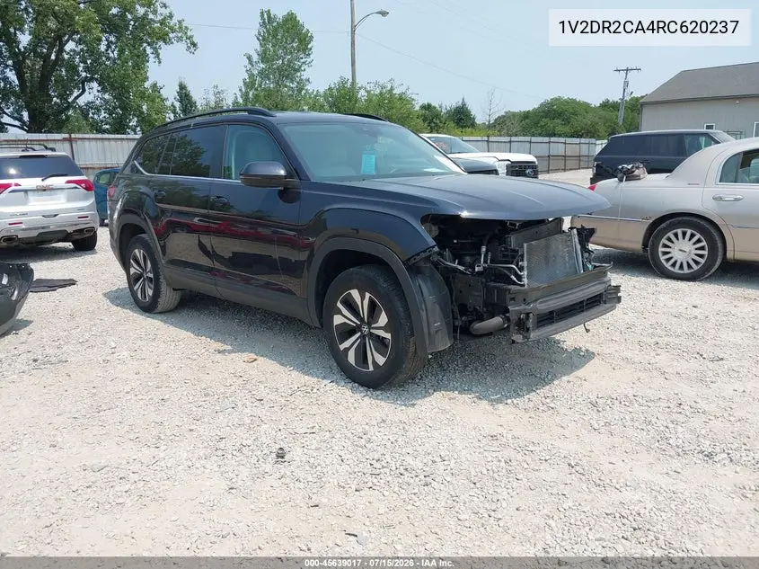 2024 Volkswagen Atlas 2.0T Se VIN: 1V2DR2CA4RC620237 Lot: 45639017