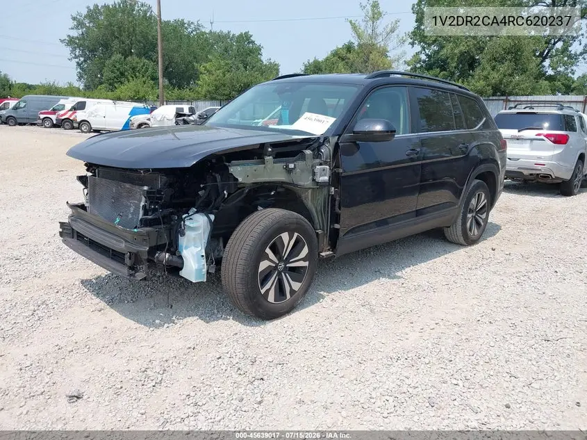 2024 Volkswagen Atlas 2.0T Se VIN: 1V2DR2CA4RC620237 Lot: 45639017