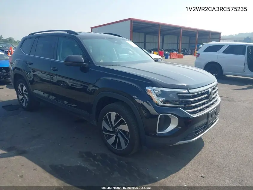 2024 Volkswagen Atlas 2.0T Se W/Technology VIN: 1V2WR2CA3RC575235 Lot: 45670202