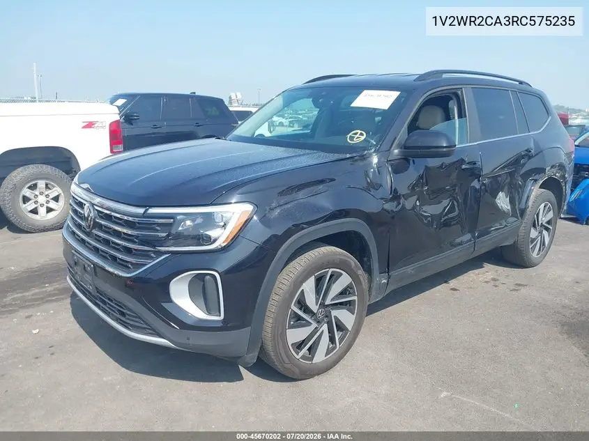 2024 Volkswagen Atlas 2.0T Se W/Technology VIN: 1V2WR2CA3RC575235 Lot: 45670202