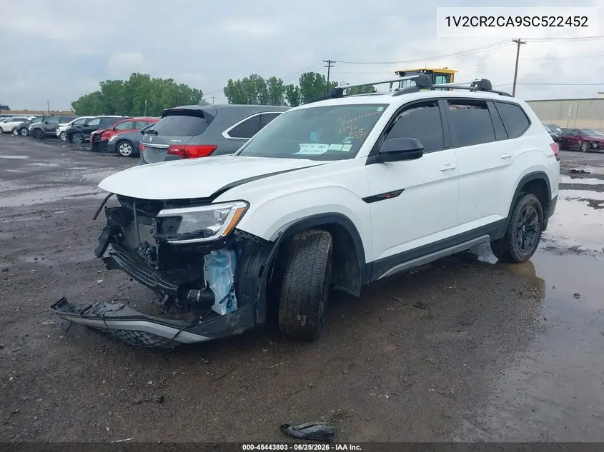 2025 Volkswagen Atlas 2.0T Peak Edition VIN: 1V2CR2CA9SC522452 Lot: 45443803