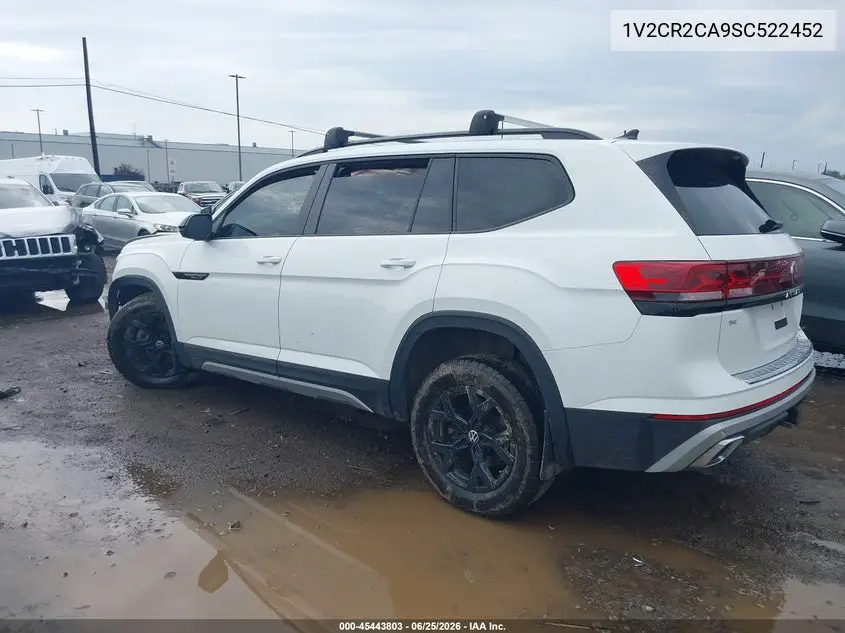 2025 Volkswagen Atlas 2.0T Peak Edition VIN: 1V2CR2CA9SC522452 Lot: 45443803