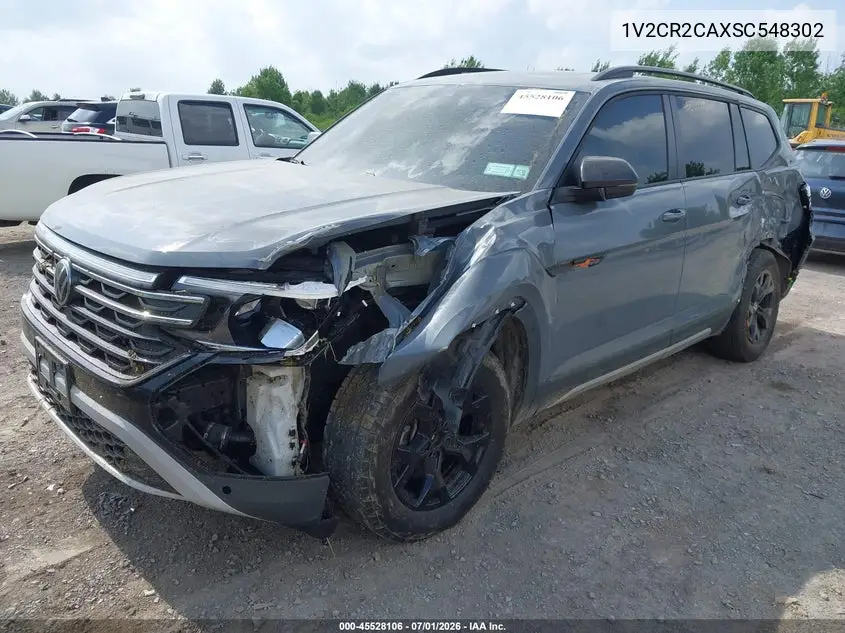 2025 Volkswagen Atlas 2.0T Peak Edition VIN: 1V2CR2CAXSC548302 Lot: 45528106