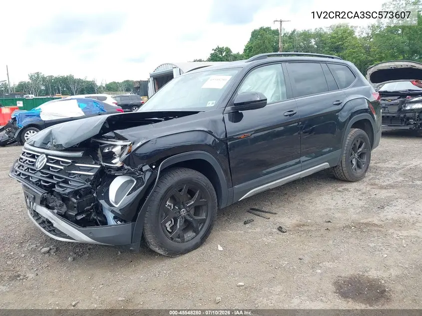 2025 Volkswagen Atlas 2.0T Peak Edition VIN: 1V2CR2CA3SC573607 Lot: 45548280