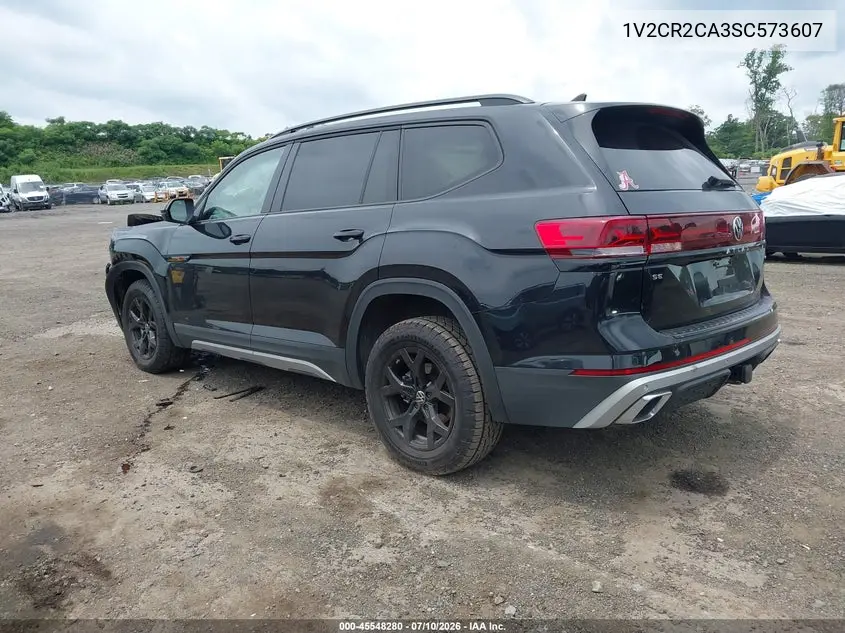 2025 Volkswagen Atlas 2.0T Peak Edition VIN: 1V2CR2CA3SC573607 Lot: 45548280